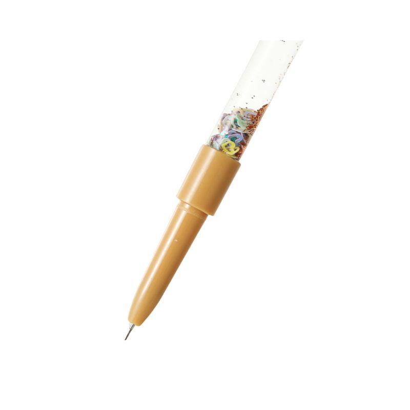 Pluma-De-Gel-Con-Purpurina-De-La-Serie-Sweet-Bunny-0-5-Mm-Cafe-Mini-Family-Miniso-Osito-Tinta-Negra-0-5-mm-2-15010