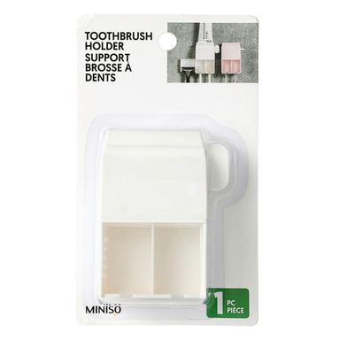 Dispensador De Pasta Dental Con Portacepillos Miniso