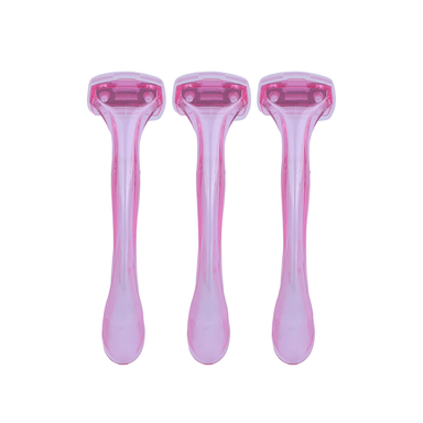 Mini Rastrillos Miniso Área Bikini Sintéticos 3 Piezas