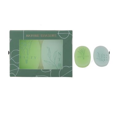 Set Gomas De Borrar Miniso Mint Green 2 Piezas