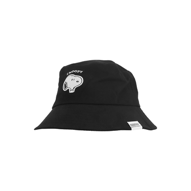 Sombrero De Copa Snoopy Textil Negro