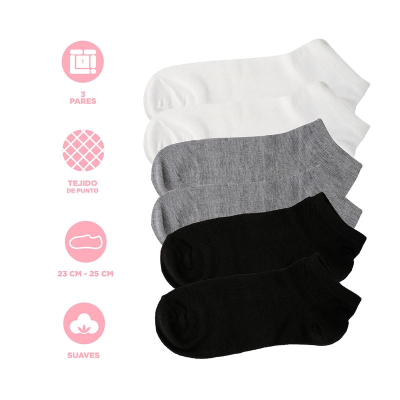 Set-Tines-Para-Mujer-Miniso-Textiles-3-Pares-3-20958
