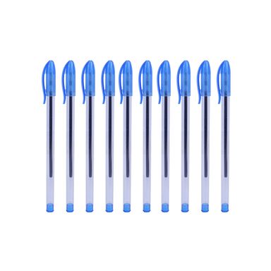 Set Plumas De Gel Miniso Tinta Azul 0.7 mm 10 Piezas