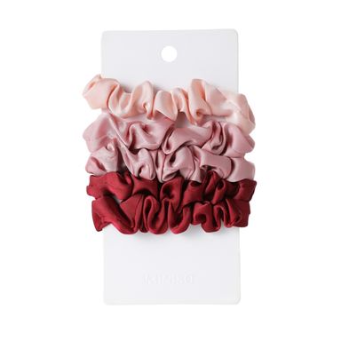 Set Donas Para Cabello Miniso Textiles Multicolor 5 Piezas