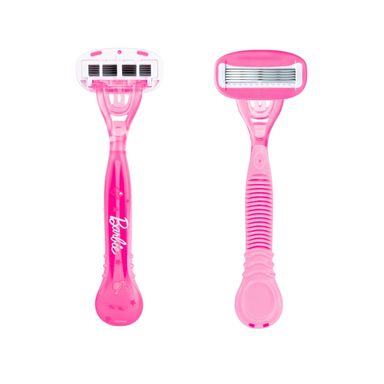 Rastrillo Desechable Barbie 5 Cuchillas Rosa