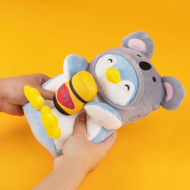 Peluche Miniso Cerdito Con Capucha De Koala Felpa