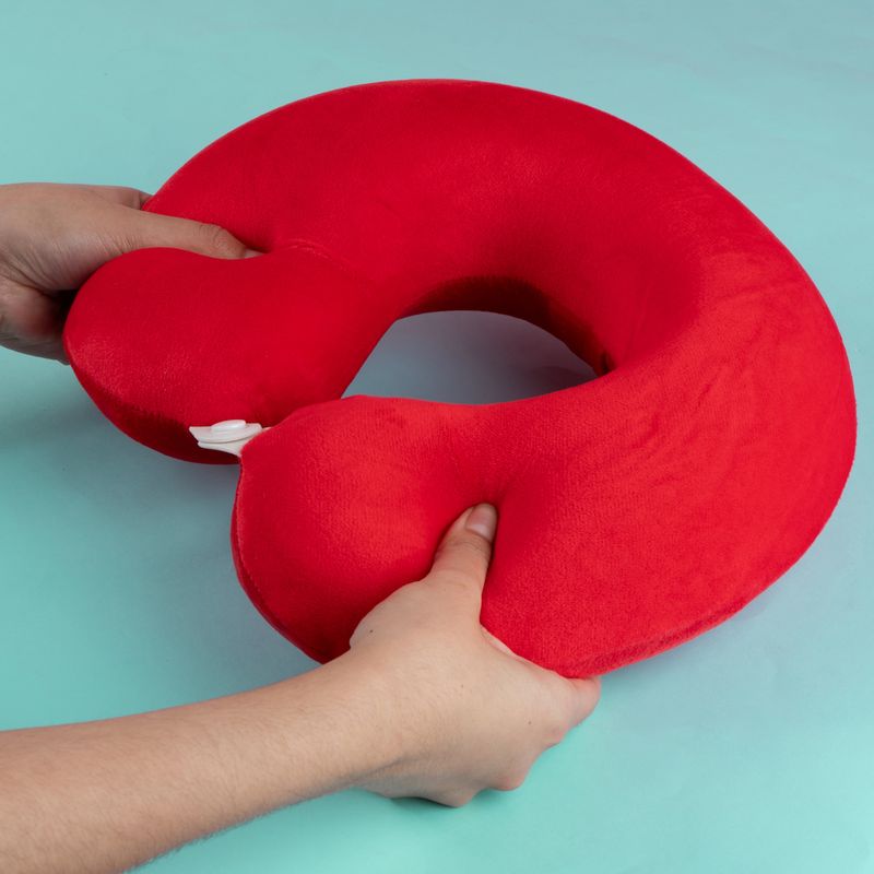 Almohada-De-Viaje-miniso-Memory-Foam-Rojo-2-21951
