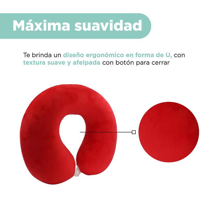 Almohada-De-Viaje-miniso-Memory-Foam-Rojo-5-21951