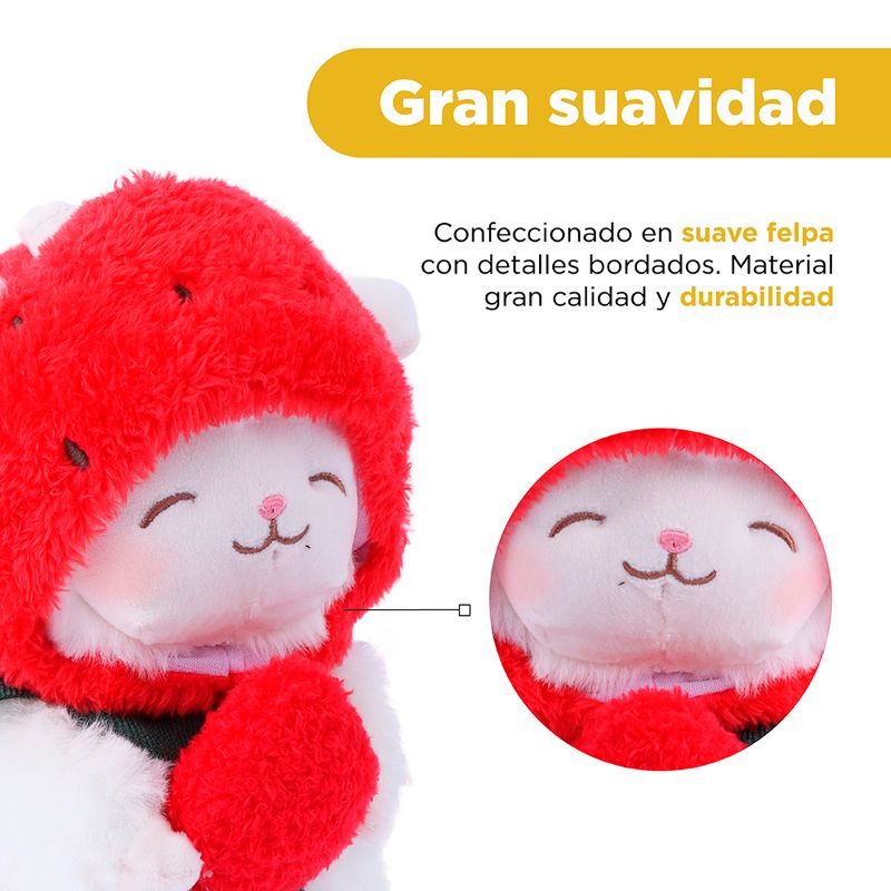 Peluche-Miniso-Oveja-Con-Gorrito-miniso-Fresa-Felpa-4-22039