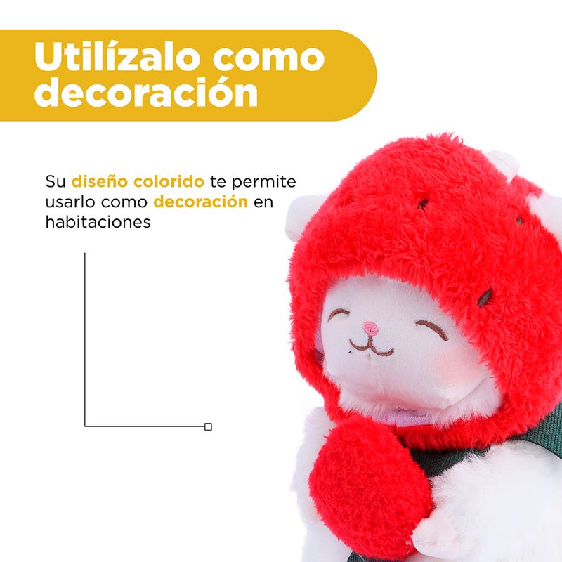 Peluche-Miniso-Oveja-Con-Gorrito-miniso-Fresa-Felpa-6-22039