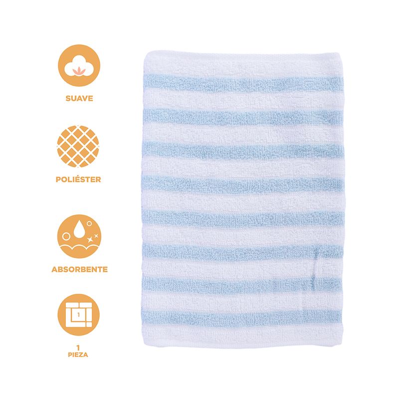 Toalla-Para-Manos-miniso-Bordado-Rayas-Poli-ster-Azul-3-22087