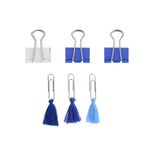 Kit-De-Papeler-a-miniso-Navy-Blue-Clips-6-Piezas-1-21883