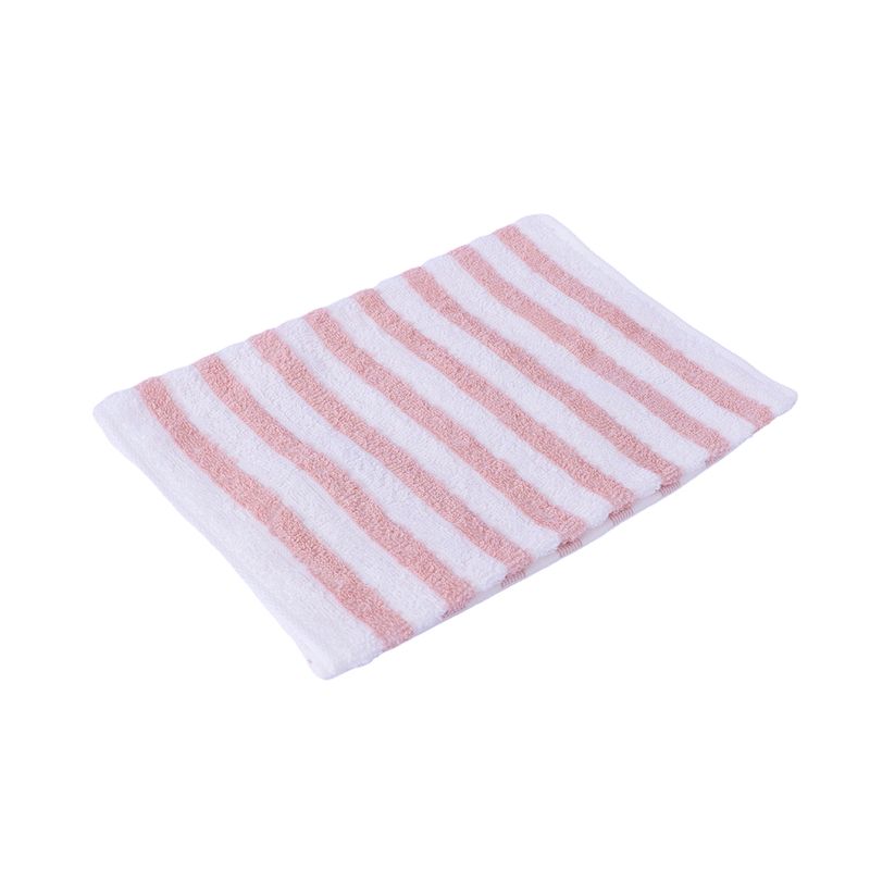 Toalla-Para-Manos-miniso-Bordado-Rayas-Poli-ster-Anaranjada-1-22086