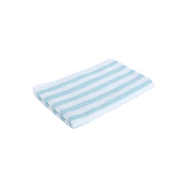 Toalla Para Manos miniso Bordado Rayas Poliéster Azul