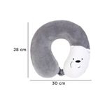 Almohada-Para-Viaje-Con-Memory-Foam-Polar-Gris-Claro-We-Bare-Bears-WBB-6-563
