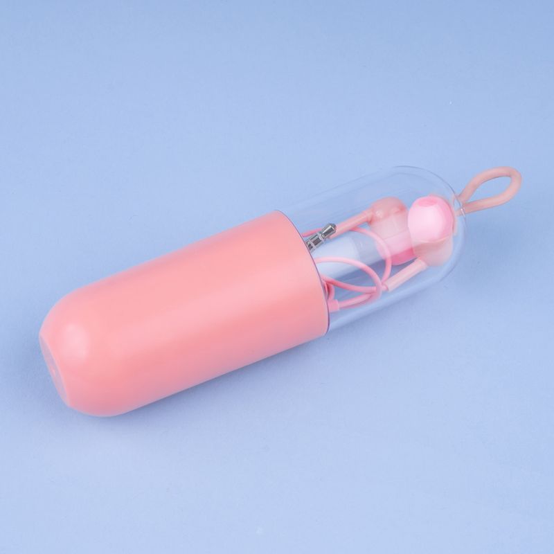 Aud-fonos-De-Cable-Con-Estuche-En-Forma-De-Capsula-Hf236-Rosa-Colorful-Auriculares-Rosa-9-2198