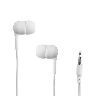 Audífonos  De Cable Con Estuche En Forma De Capsula  Hf236 Blanco - Colorful MINISO 3.5 mm Blancos