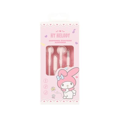 Audífonos De Cable My Melody Sanrio Rosa Plug 3.5 mm