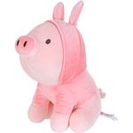 Peluche-Miniso-De-Cerdito-Sentado-Con-Capucha-De-Conejo-Rosa-28x15-cm-2-670