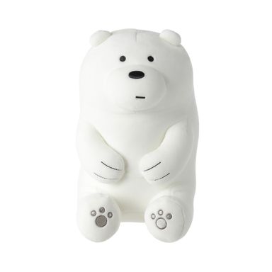 Peluche Polar  Lovely Sentado  30 Cm- We Bare Bears We Bare Bears Polar Felpa 30 cm