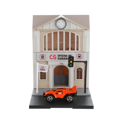 Set De Juguete Miniso Oficina de Correo con Coche Plástico