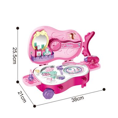 MALETITA SALÓN DE BELLEZA - ROSA - 38* 25.5*21 CM MINISO