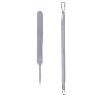 Kit De Agujas Miniso Extractoras De Acne Plateado