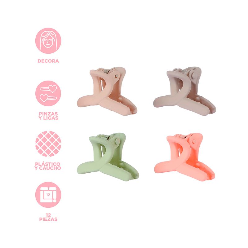 Kit-Accesorios-Para-Cabello-Miniso-Multicolor-12-Piezas-3-22497