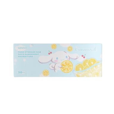 Paquete Bolsas De Sellado Sanrio Cinnamoroll Herméticas Transparentes 30 Piezas