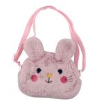 Bolso-Crossbody-Infantil-Miniso-Conejito-Happy-Spring-Afelpado-Rosa-1-22419
