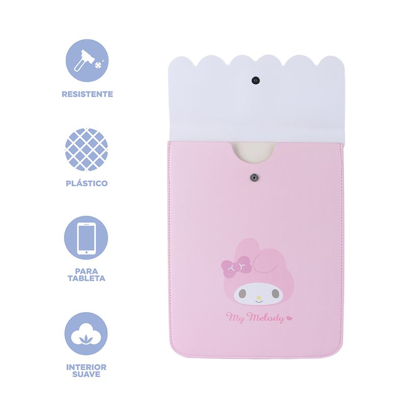 Funda-Para-Tableta-Sanrio-My-Melody-Sint-tica-Rosa-3-22658