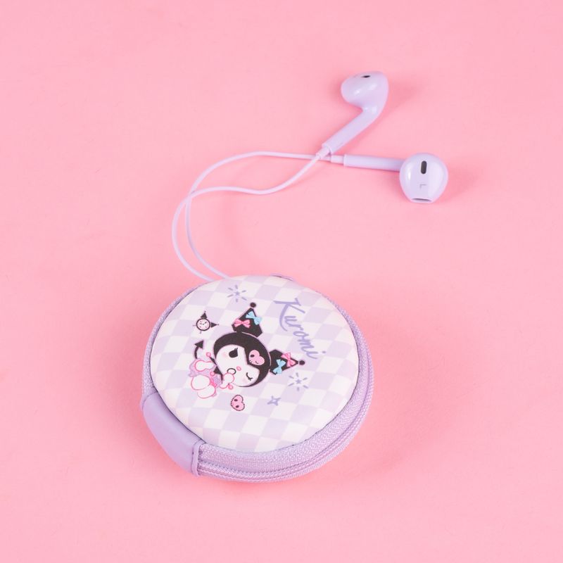 Aud-fonos-De-Cable-Con-Estuche-Sanrio-Kuromi-Lilas-3-5-mm-2-22676