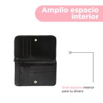 Cartera-Larga-Para-Mujer-Miniso-Minimalista-Sint-tica-Negra-5-22925