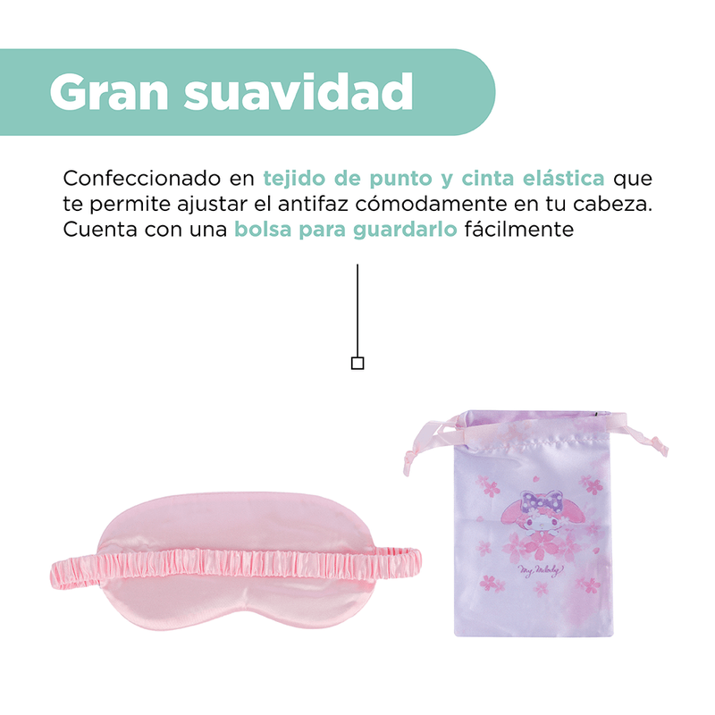 Antifaz-Para-Dormir-Sanrio-My-Melody-Con-Funda-Textil-Rosa-5-20948