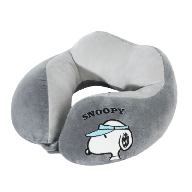 Almohada-De-Viaje-Snoopy-Memory-Foam-Gris-1-22702