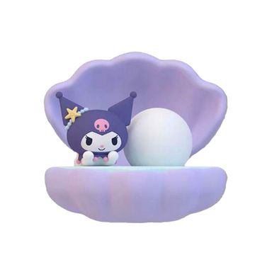 Mini Lámpara de Noche Kuromi Tesoros del Océano Recargable Sanrio
