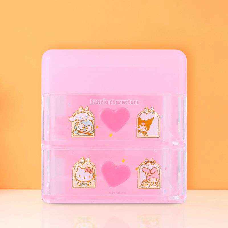 Mini-Organizador-De-Escritorio-Con-Cajones-Sanrio-Sint-tico-Rosa-2-22935