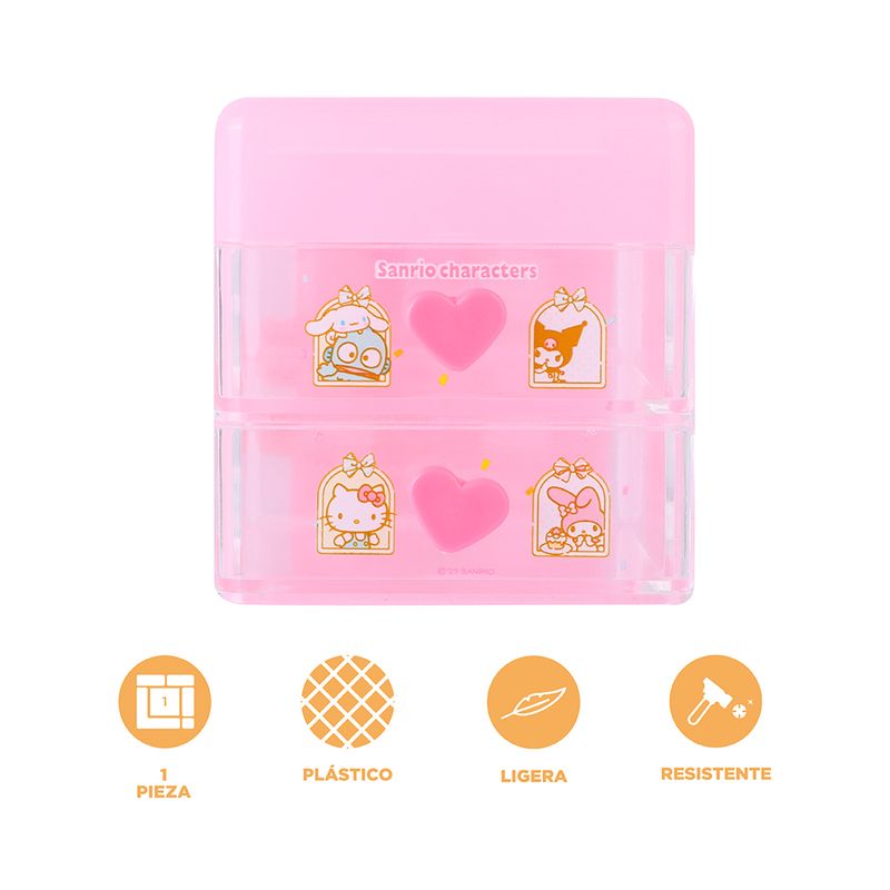 Mini-Organizador-De-Escritorio-Con-Cajones-Sanrio-Sint-tico-Rosa-4-22935