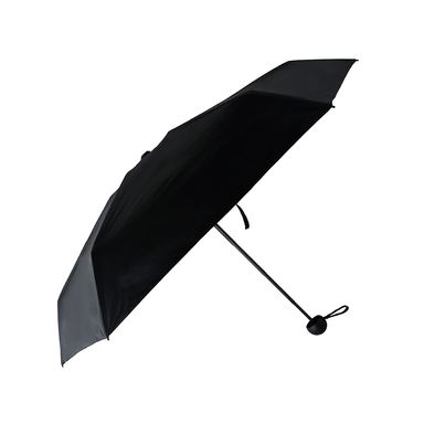 Paraguas Plegable MINISO 100% Poliéster Negro Manual