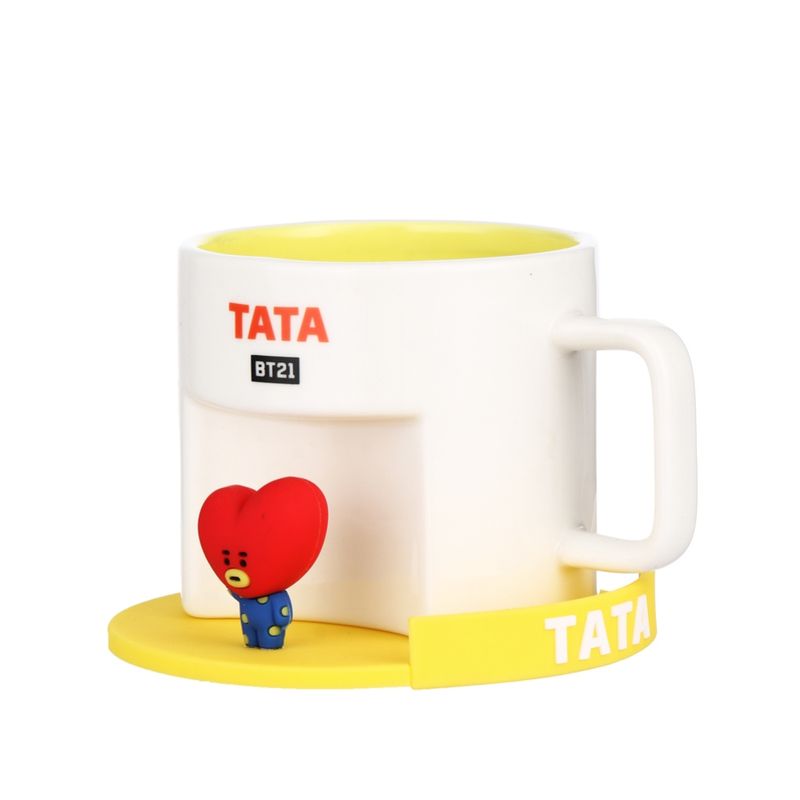 Taza-Con-Plato-BT21-Tata-Cer-mica-Amarilla-450-ml-2-22594