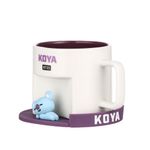 Taza-Con-Plato-BT21-Koya-Cer-mica-Morada-450-ml-2-22596