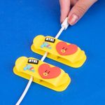 Set-Clips-Organizadores-Para-Cable-BT21-Tata-Pl-stico-Amarillos-2-Piezas-2-22623