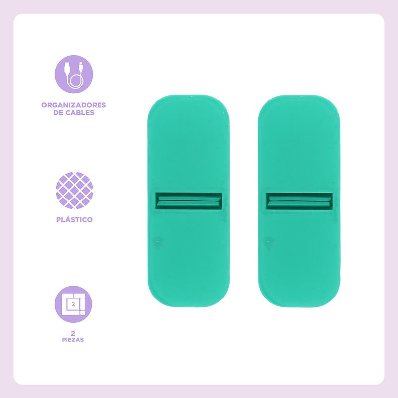 Set-Clips-Organizadores-Para-Cable-BT21-Chimmy-Pl-stico-Verdes-2-Piezas-3-22624