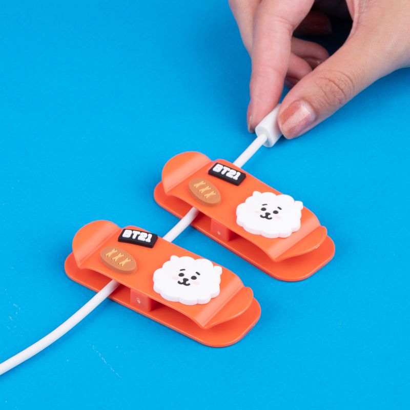 Set-Clips-Organizadores-Para-Cable-BT21-RJ-Pl-stico-Naranjas-2-Piezas-2-22625