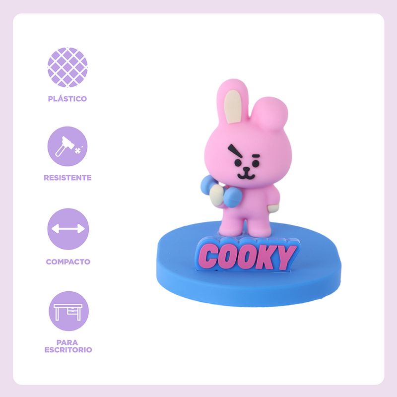 Soporte-Para-Celular-De-Escritorio-BT21-Cooky-Silicona-Azul-3-22633