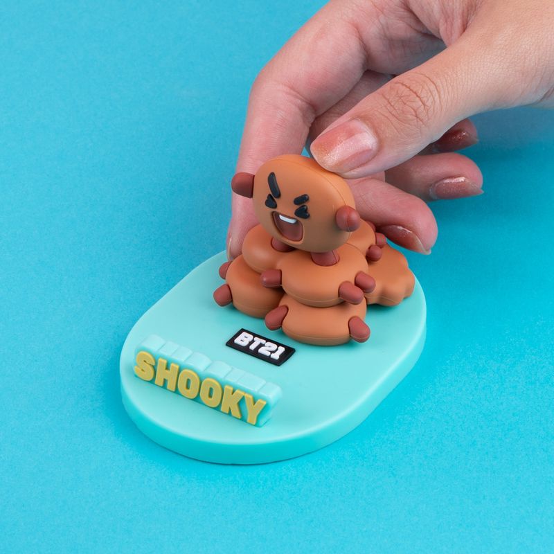 Soporte-Para-Celular-De-Escritorio-BT21-Shooky-Silicona-Verde-2-22639