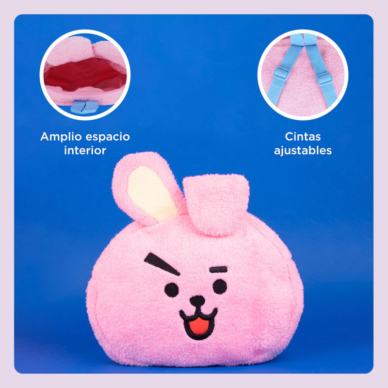 Mini-Mochila-BT21-Cooky-Felpa-Rosa-4-22621