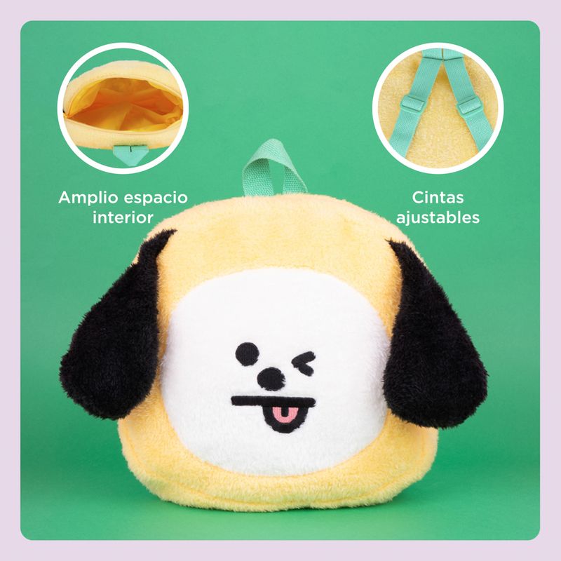 Mini-Mochila-BT21-Chimmy-Felpa-Amarilla-4-22622