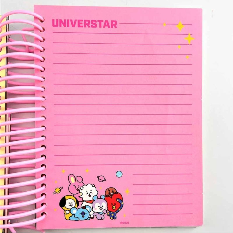 Set-Libretas-BT21-Tornasol-80-Hojas-2-Piezas-2-22611