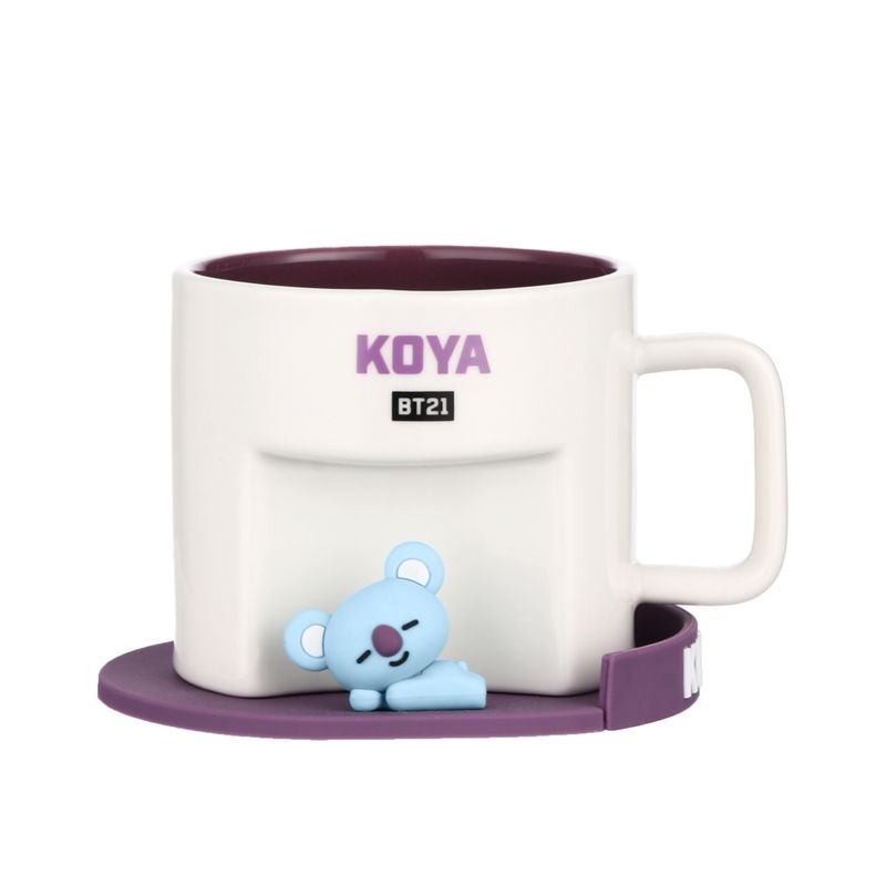 Taza-Con-Plato-BT21-Koya-Cer-mica-Morada-450-ml-1-22596